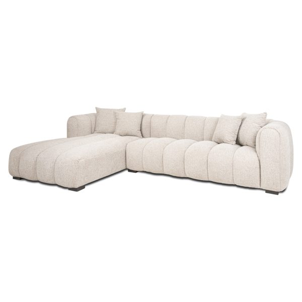 Richmond Interiors Bank Novaro natural fancy lounge left