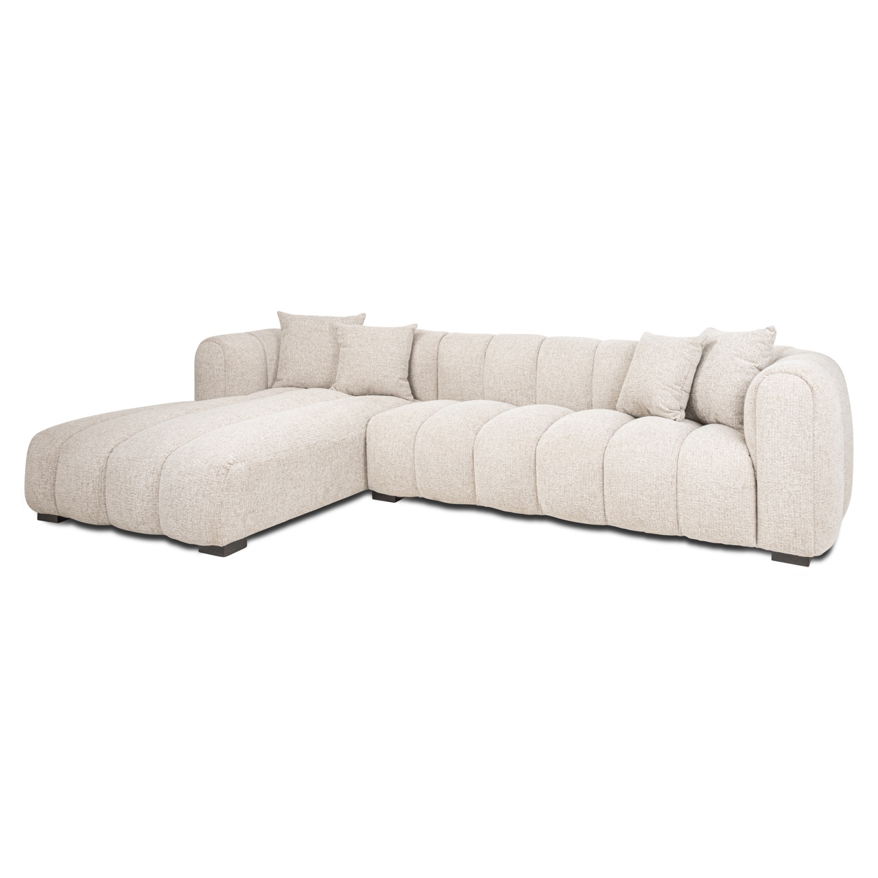 Richmond Interiors Bank Novaro natural fancy lounge left