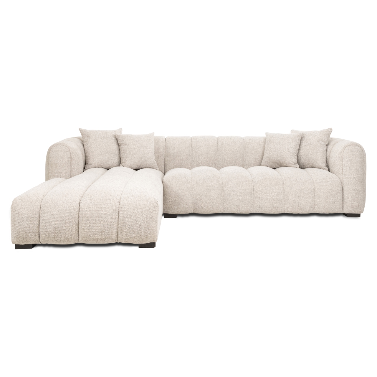 Richmond Interiors Bank Novaro natural fancy lounge left