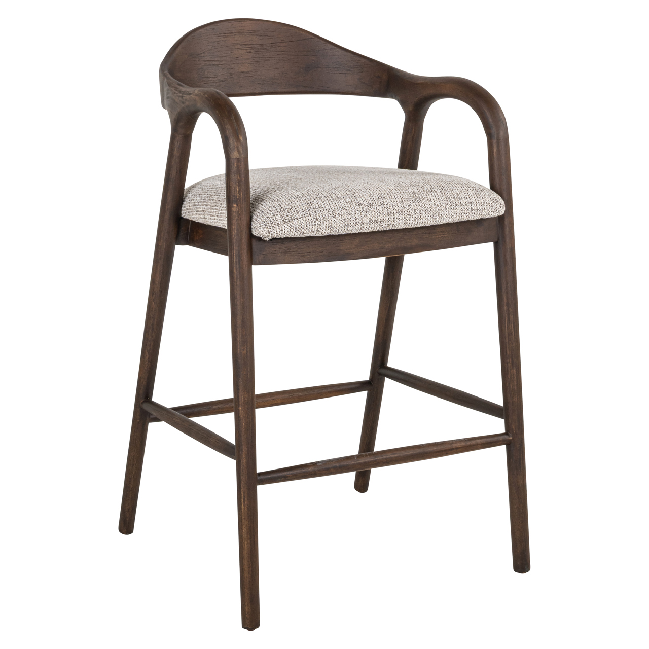 Richmond Interiors Counterstoel Mihara mocca fancy fire retardant