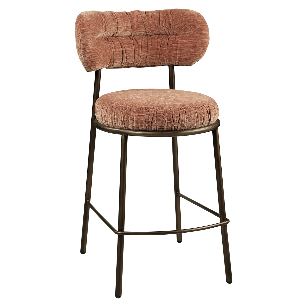 Richmond Interiors Counterstoel Encanto Be straight mocha mousse