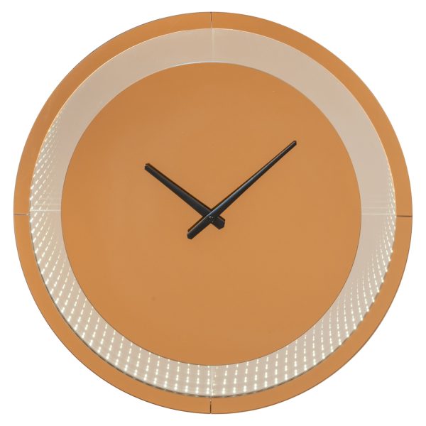 Richmond Interiors Wandlamp Julia brown - Led Clock
