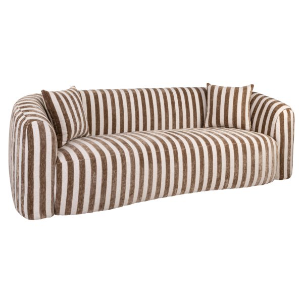 Richmond Interiors Bank Luxandra stripes sand