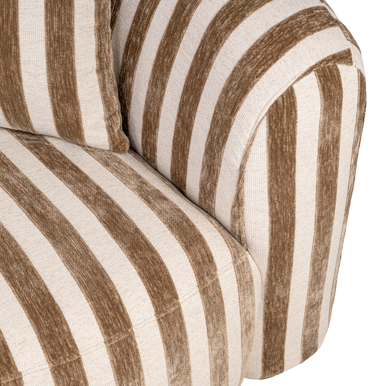 Richmond Interiors Bank Luxandra stripes sand