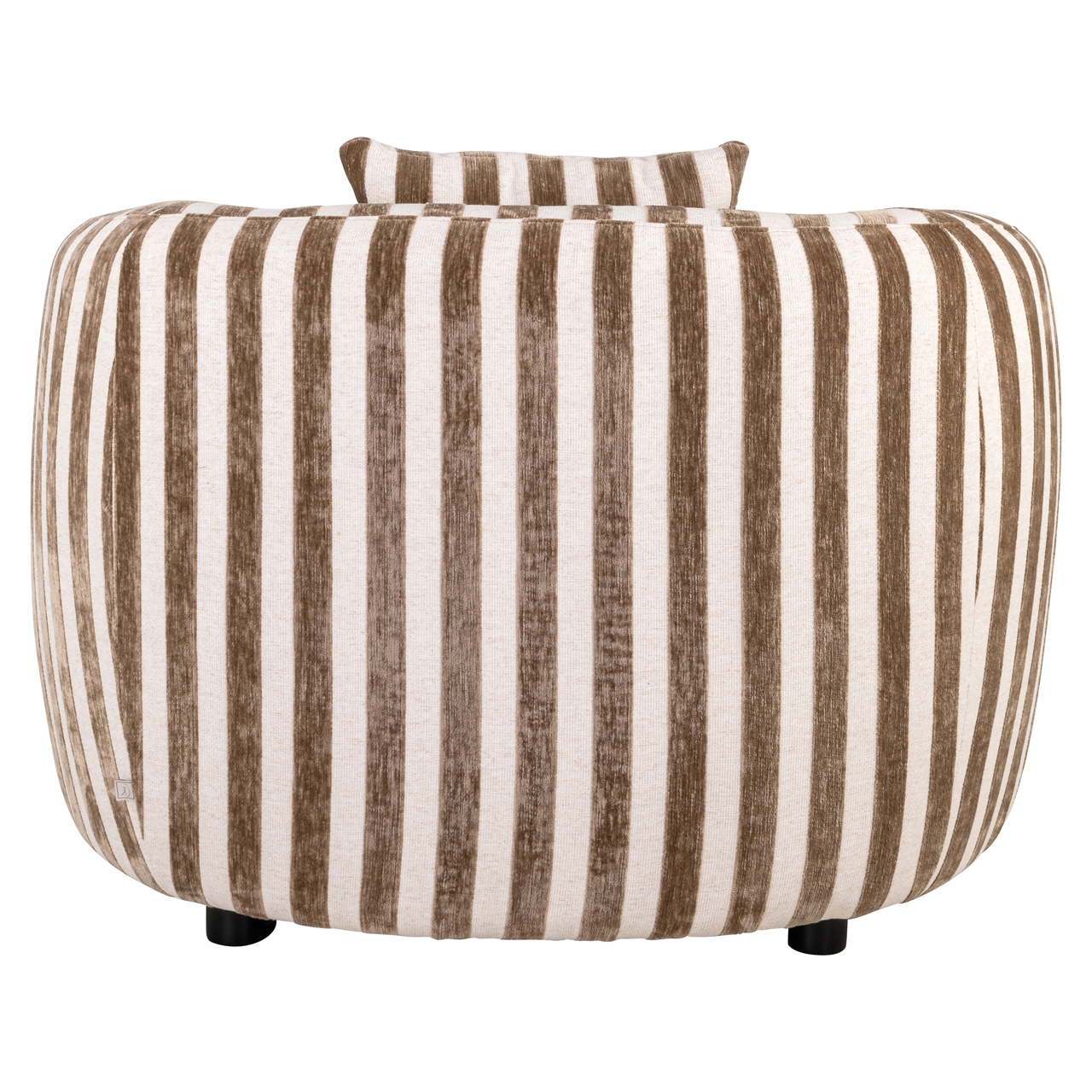Richmond Interiors Lounge stoel Luxandra stripes sand