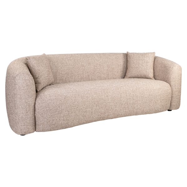 Richmond Interiors Bank Luxandra sand tweed fire retardant