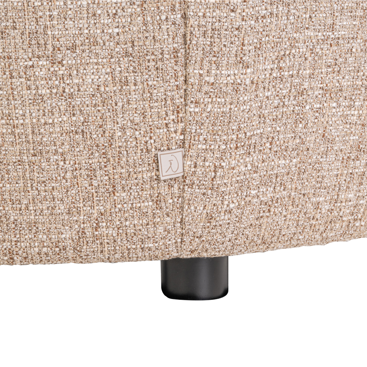 Richmond Interiors Lounge stoel Luxandra sand tweed fire retardant