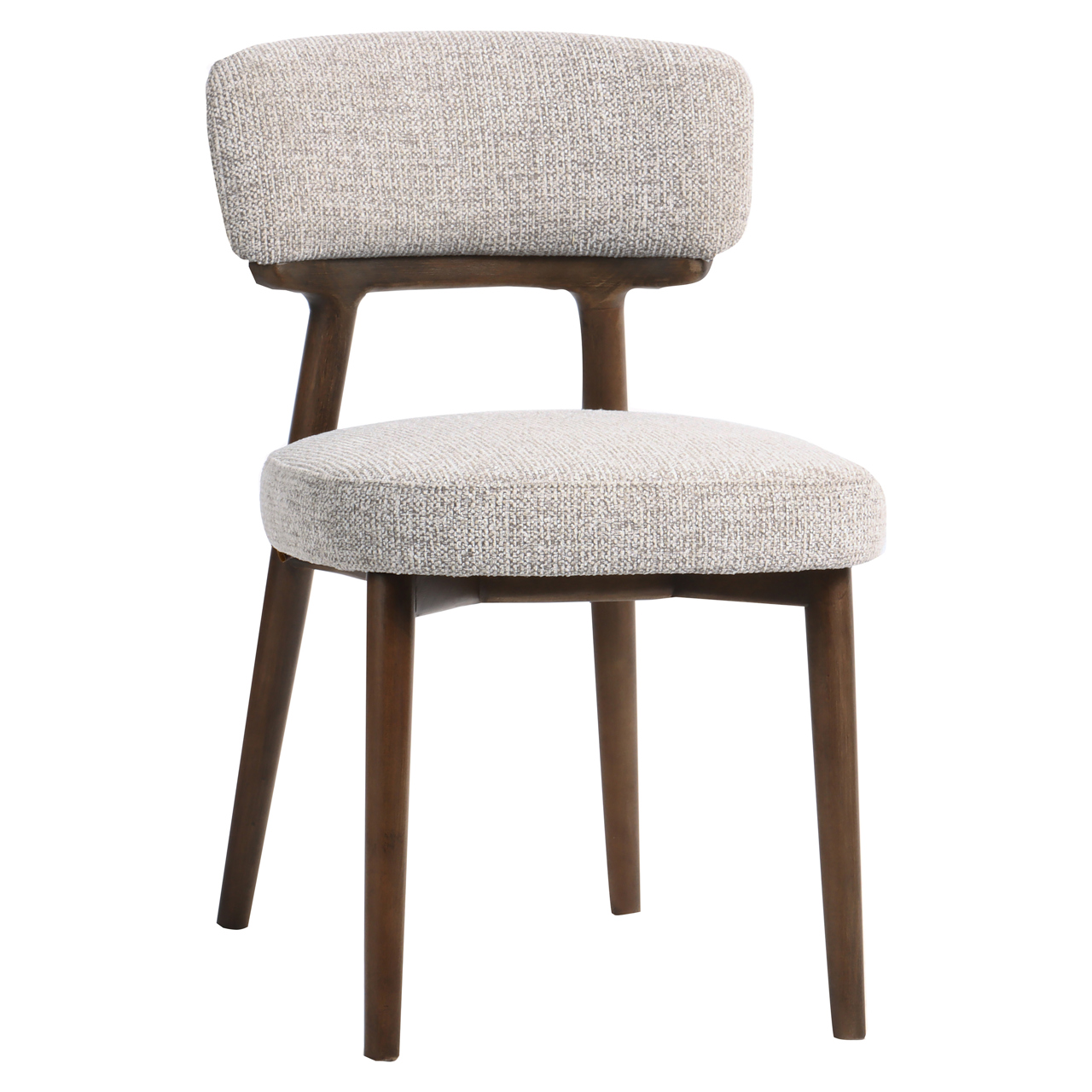Richmond Interiors Eetkamerstoel Basker natural fancy fire retardant (Set of 2)