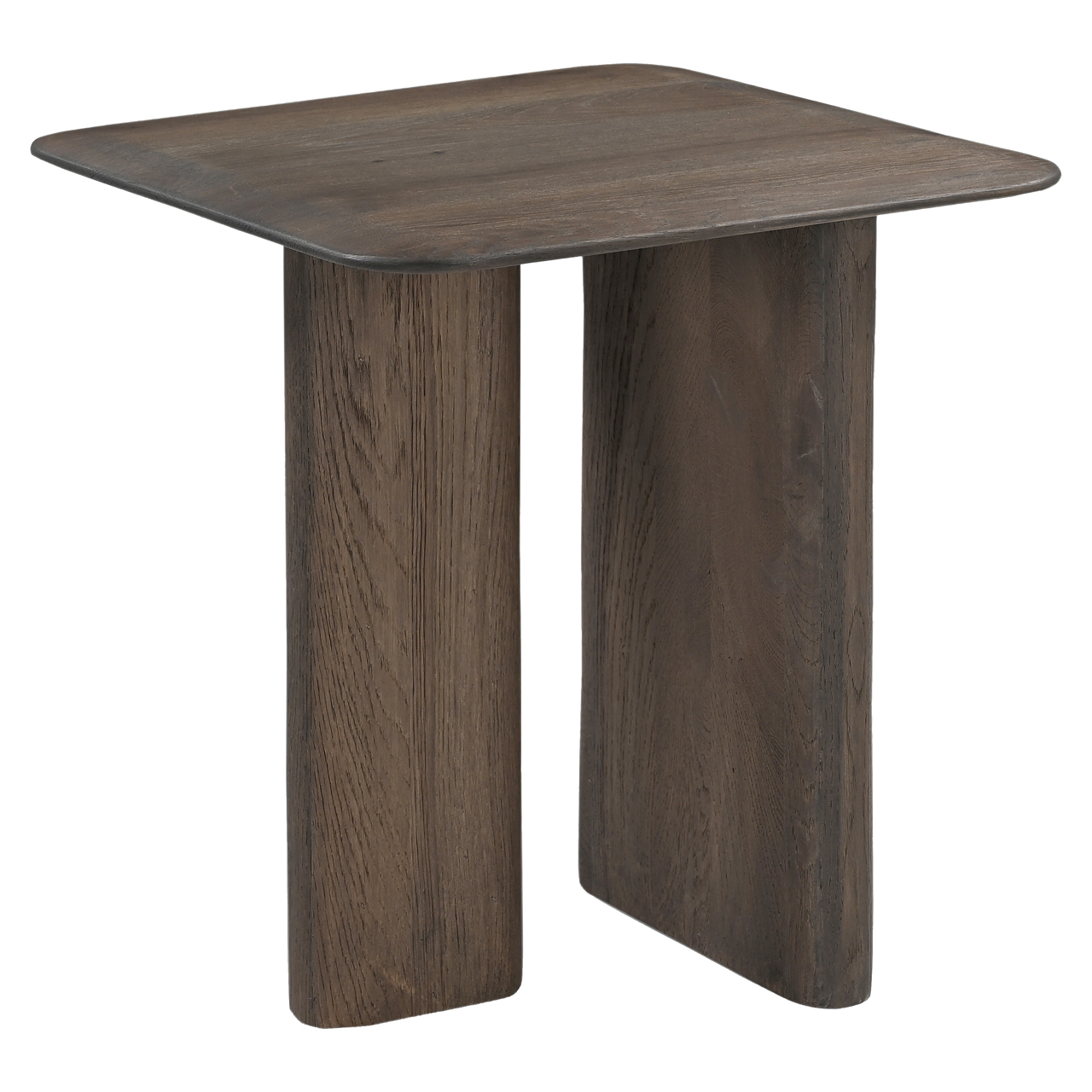 Richmond Interiors Bijzettafel Castello Smoked charchoal oak top