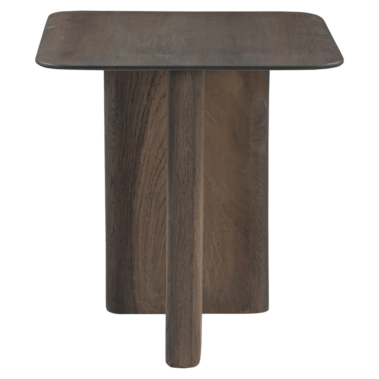 Richmond Interiors Bijzettafel Castello Smoked charchoal oak top