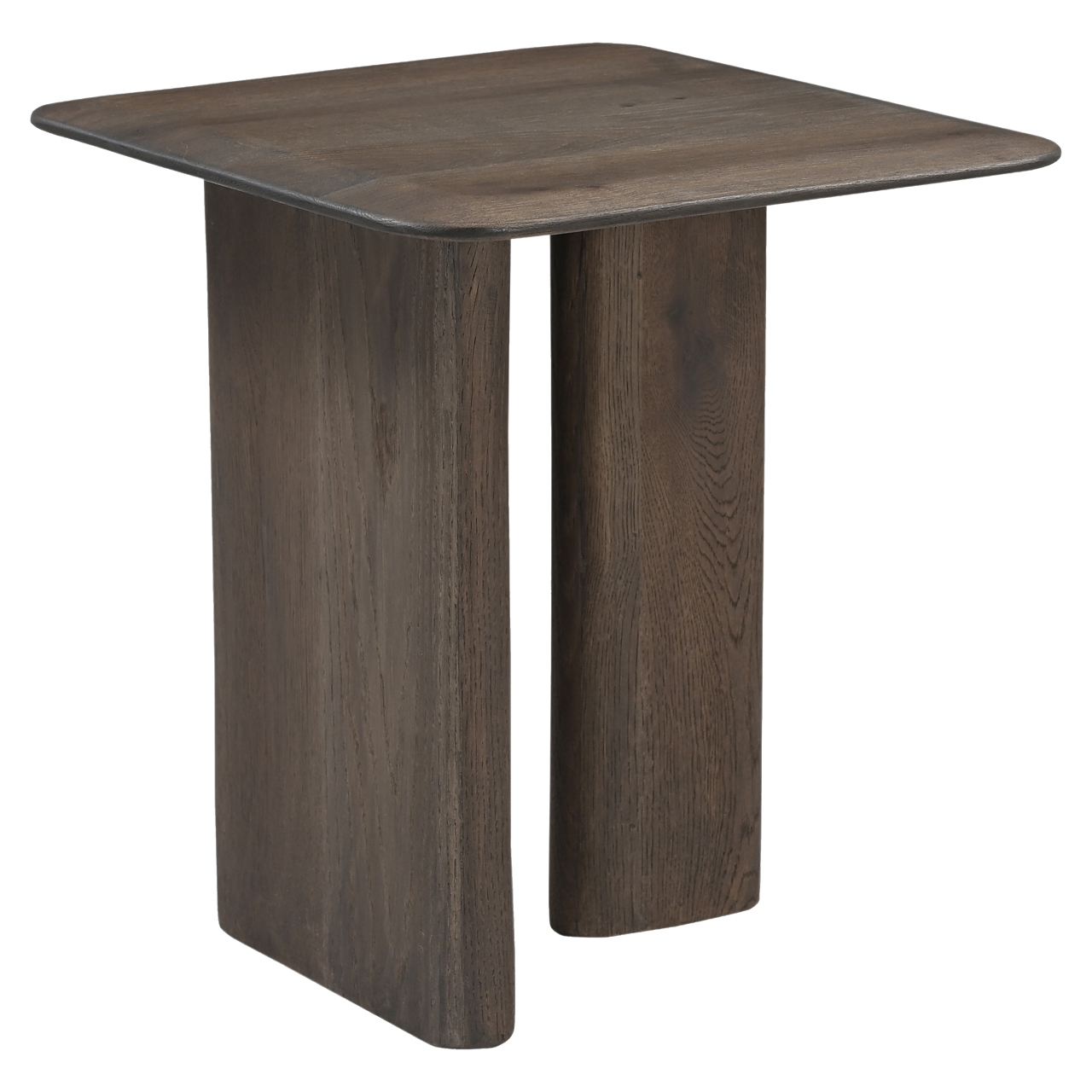 Richmond Interiors Bijzettafel Castello Smoked charchoal oak top