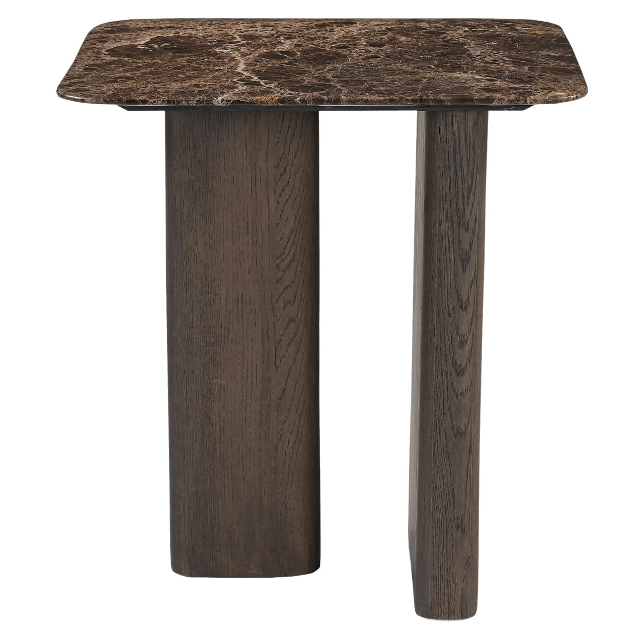 Richmond Interiors Bijzettafel Castello Smoked charchoal marble top
