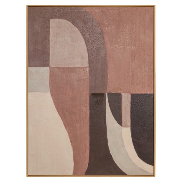 Richmond Interiors Wall art Tatu left brown