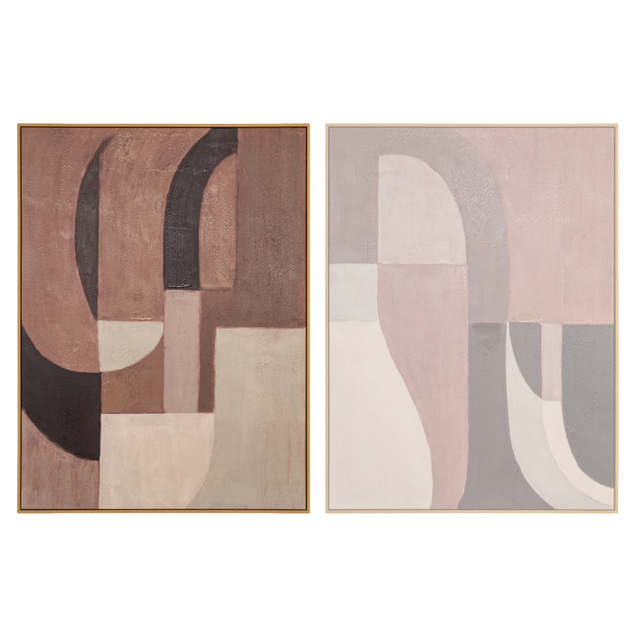 Richmond Interiors Wall art Tatu right brown