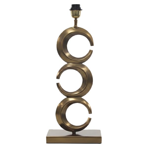 Richmond Interiors Tafellamp Amina brass antique