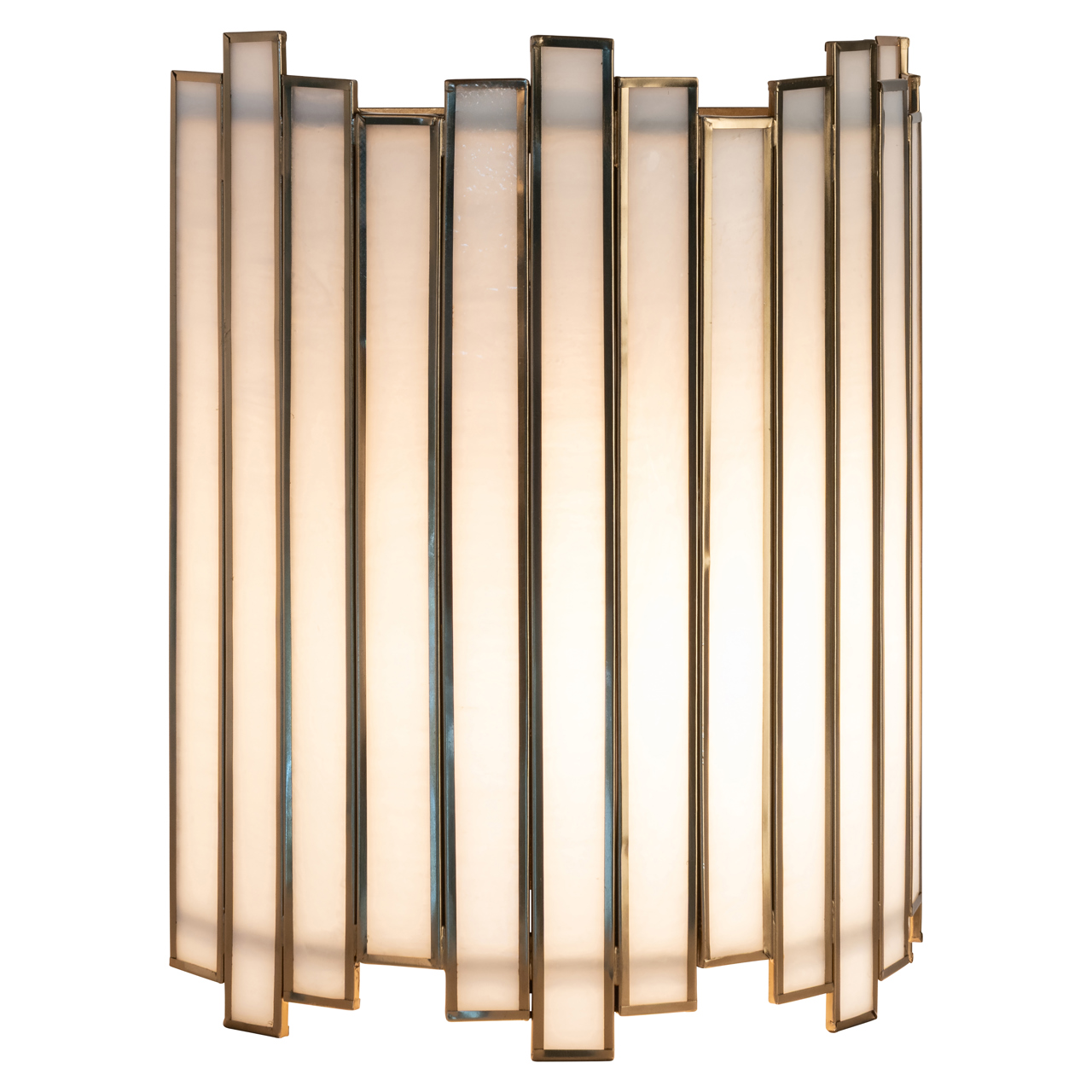 Richmond Interiors Wandlamp Lima brass antique