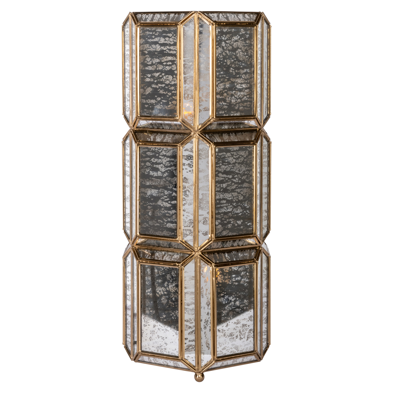 Richmond Interiors Tafellamp Yael brass antique