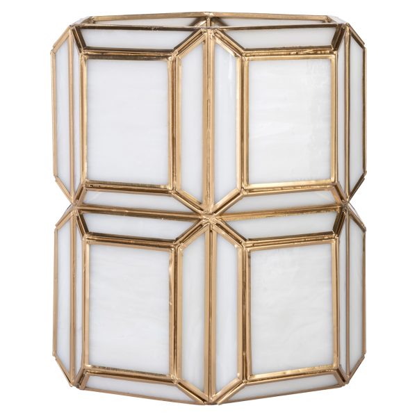 Richmond Interiors Windlicht Ariana brass antique small