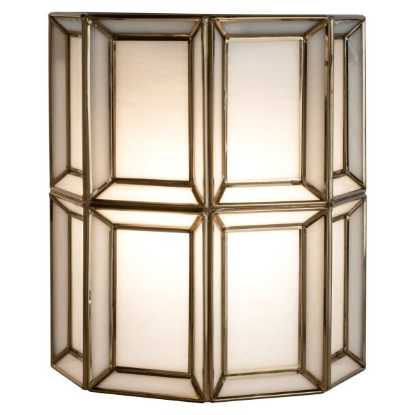 Richmond Interiors Wandlamp Amara brass antique