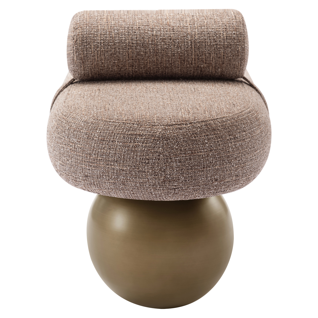 Richmond Interiors Bank Alexander Jones brown tweed fire retardant (Geneva)