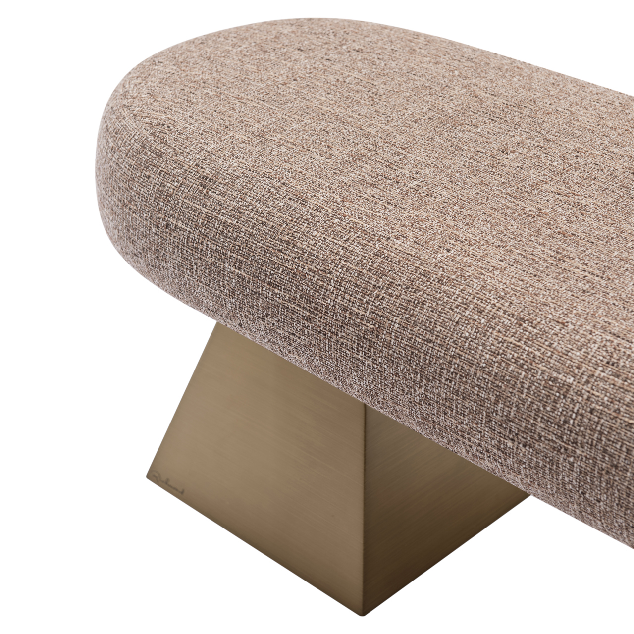 Richmond Interiors Bank Alexander Jones brown tweed fire retardant (Geneva)