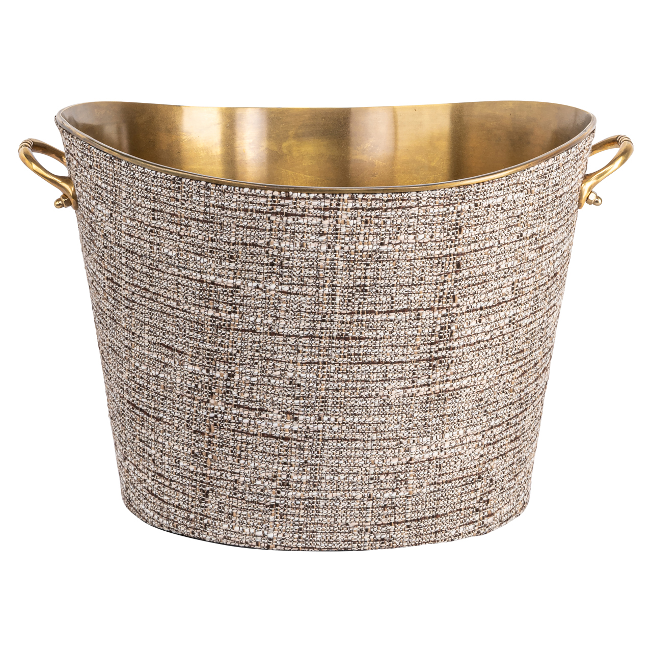 Richmond Interiors Wijn- en baraccessoires Brady beige champagne cooler