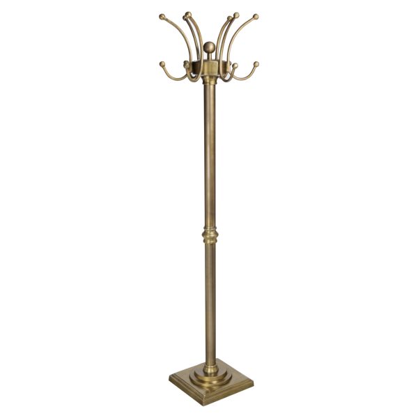 Richmond Interiors Kapstok Darwy brass antique