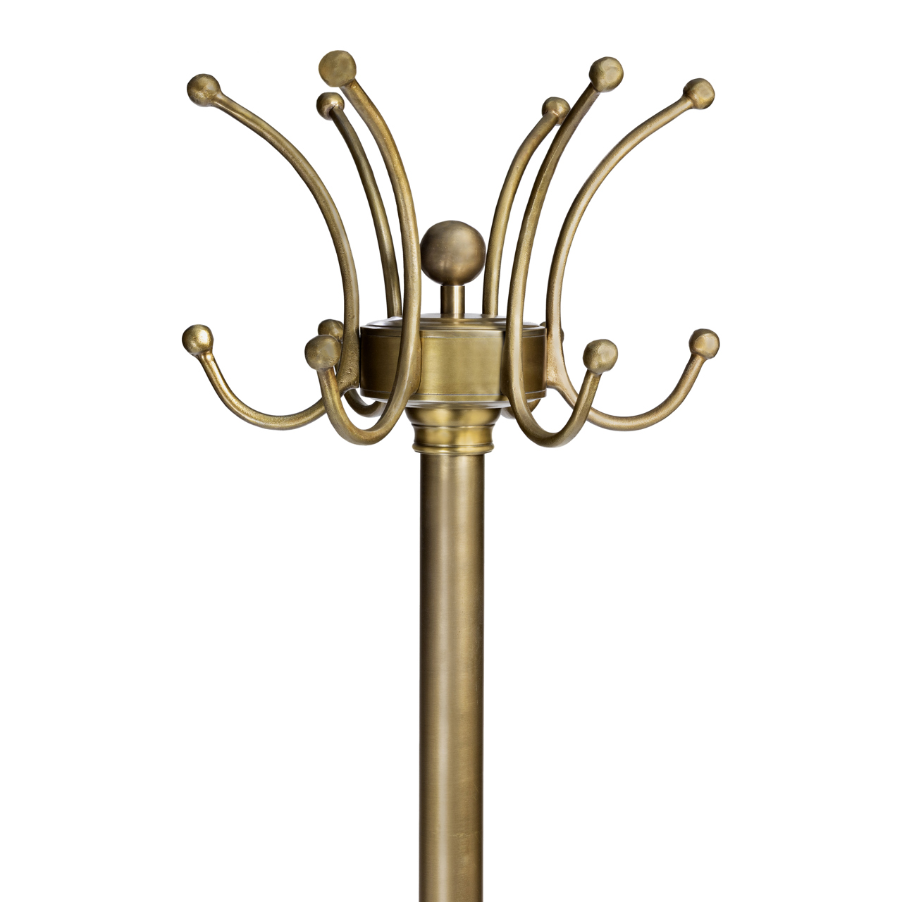 Richmond Interiors Kapstok Darwy brass antique