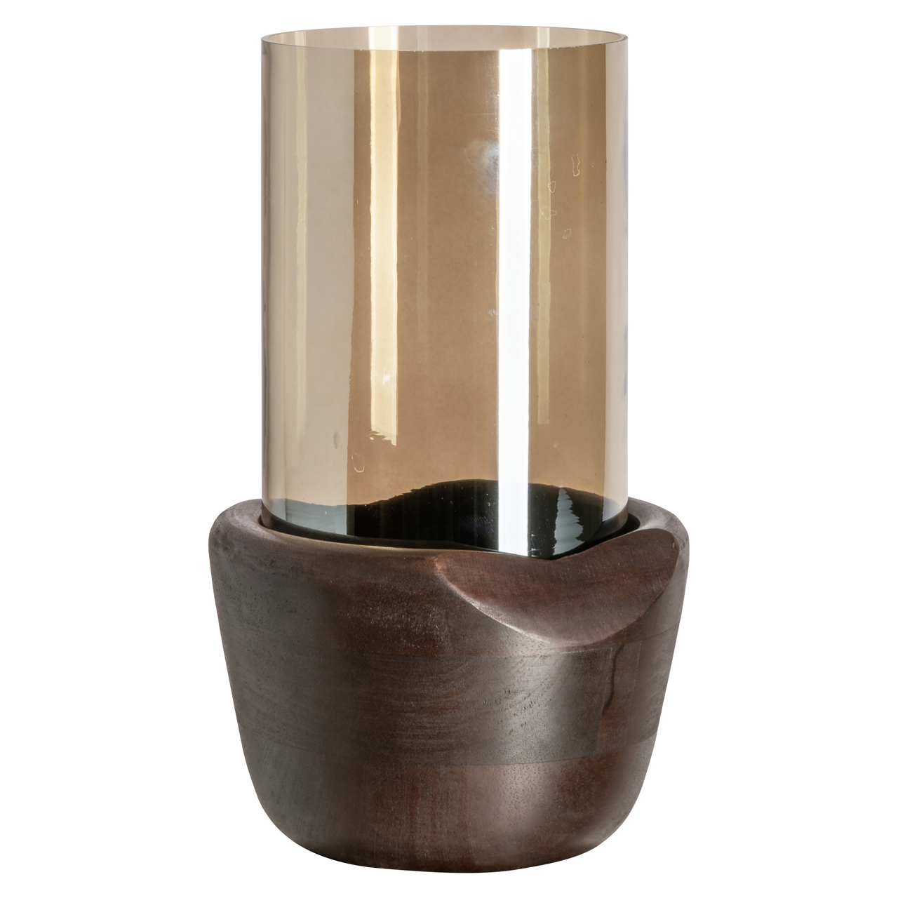 Richmond Interiors Windlicht Sloane walnut large