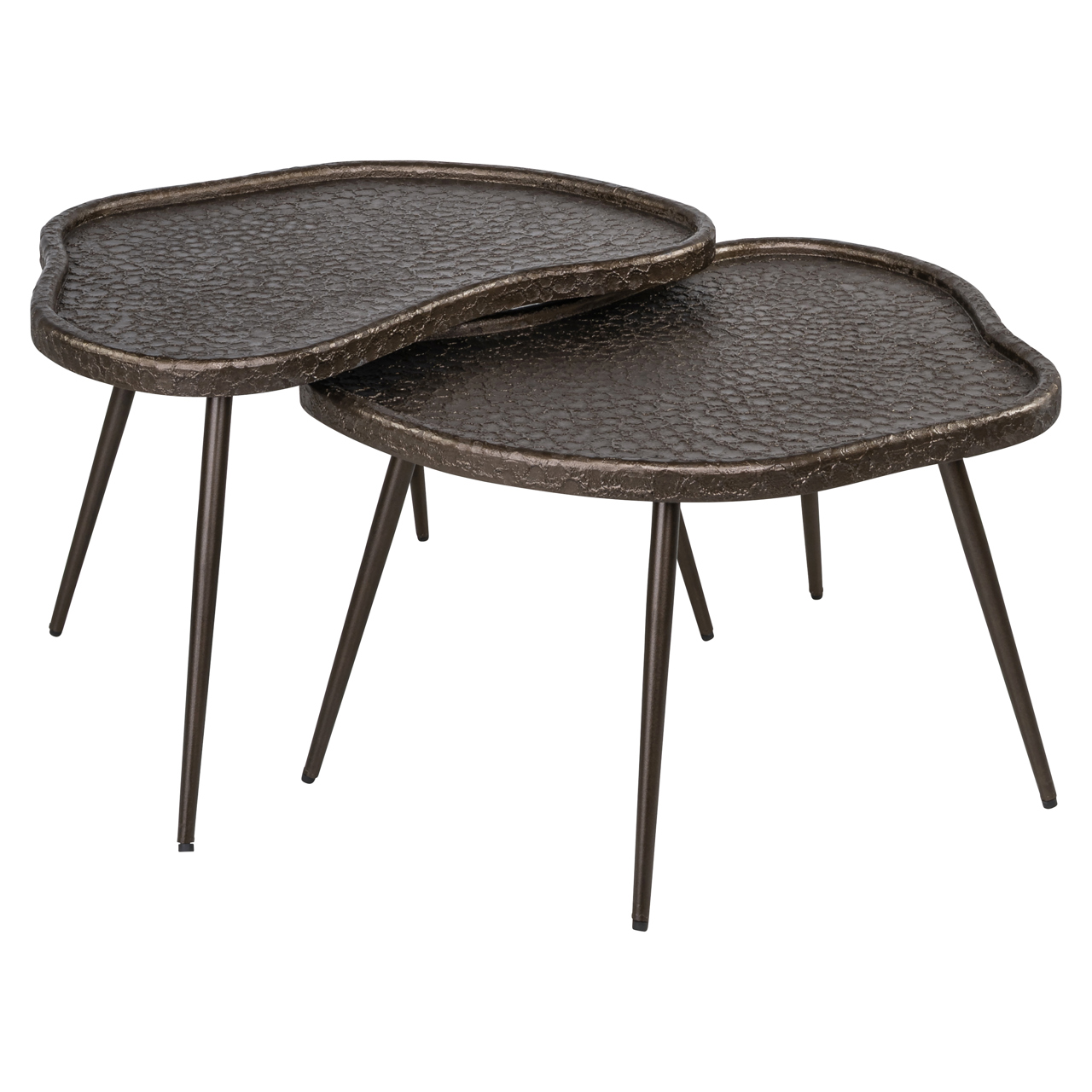 Richmond Interiors Salontafel Bean Brunzae (Set of 2)