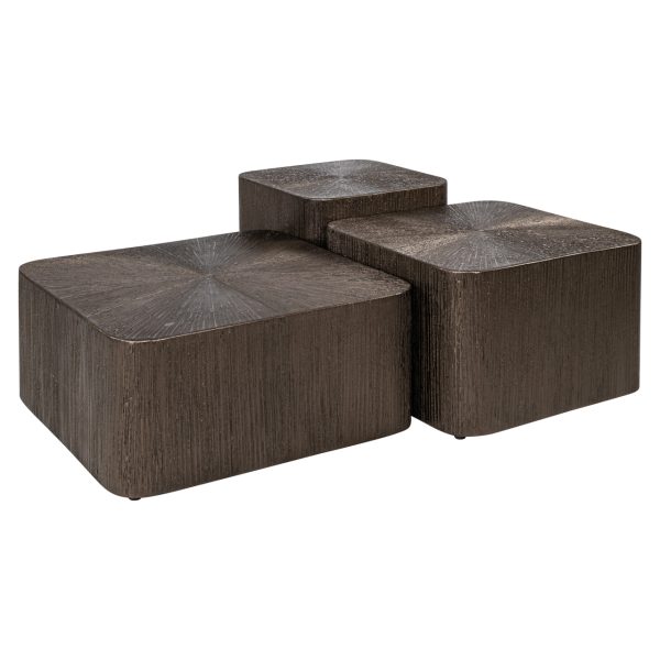 Richmond Interiors Salontafel Cubes Brunzae (Set of 3)