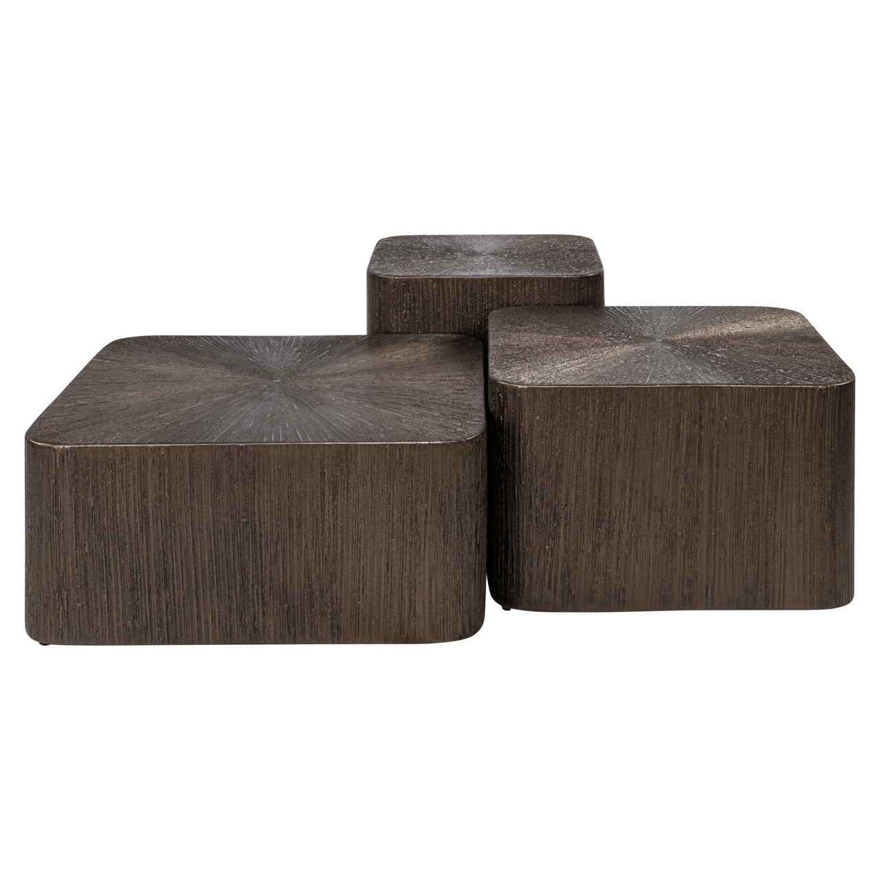 Richmond Interiors Salontafel Cubes Brunzae (Set of 3)