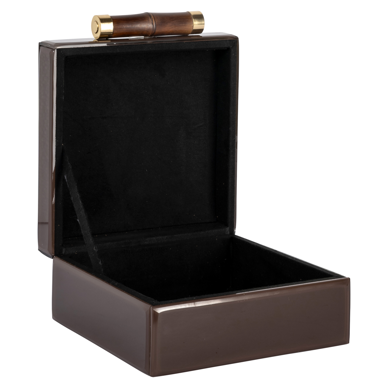 Richmond Interiors Opbergdoos Echo dark brown small