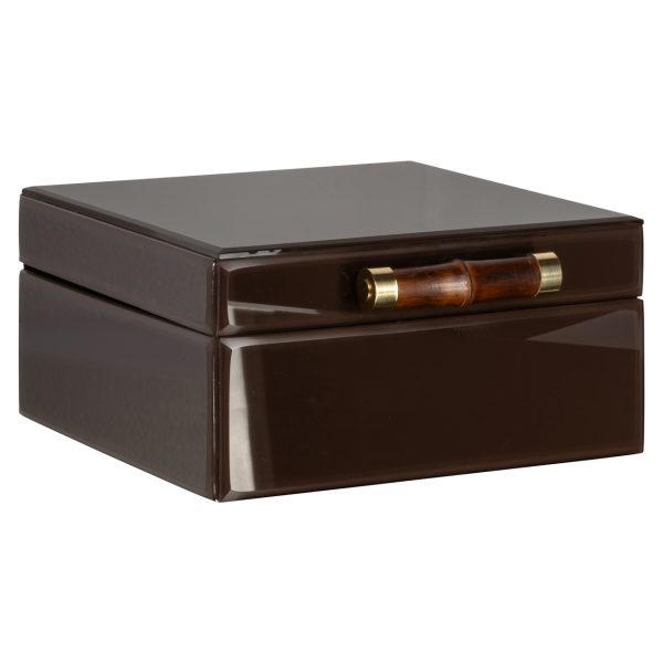 Richmond Interiors Opbergdoos Echo dark brown large