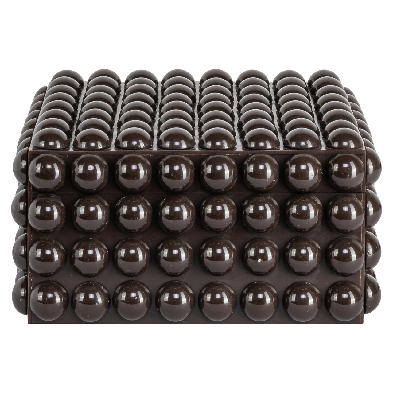 Richmond Interiors Opbergdoos Nyx dark brown large