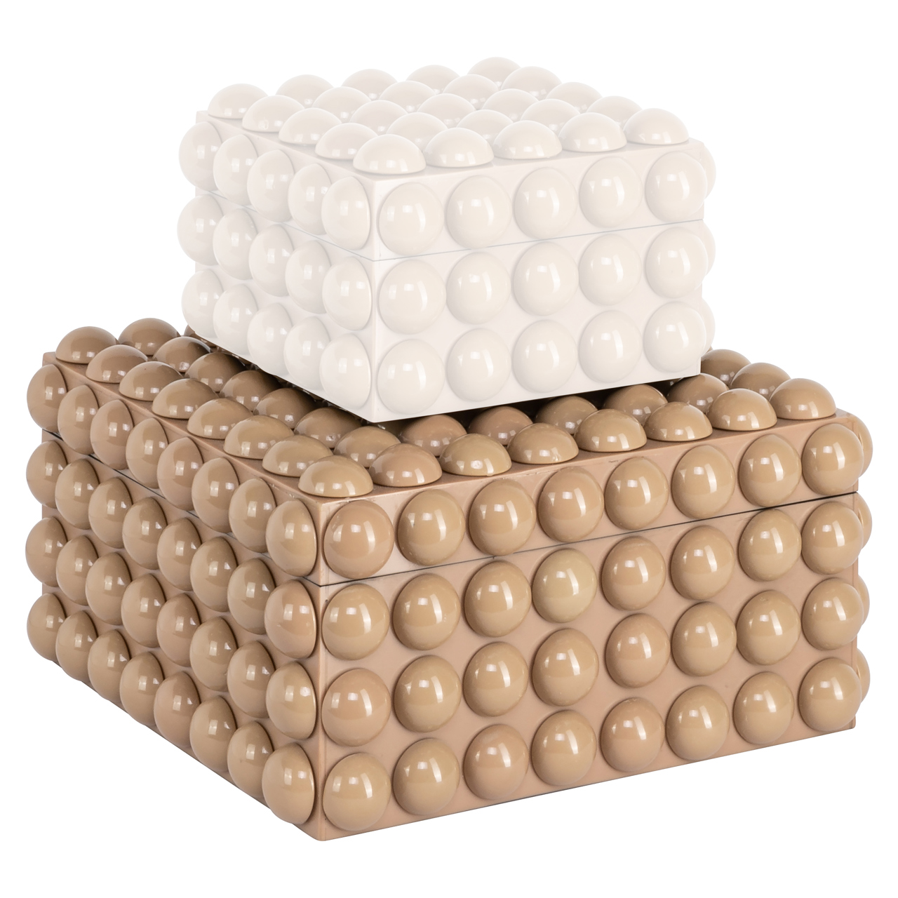 Richmond Interiors Opbergdoos Ash beige large