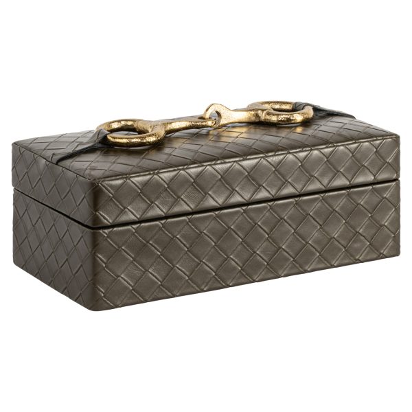 Richmond Interiors Opbergdoos Blade olive small