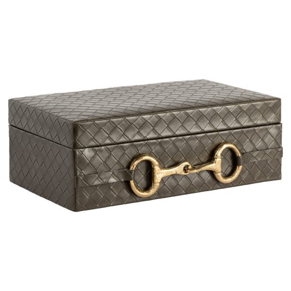 Richmond Interiors Opbergdoos Blade olive large