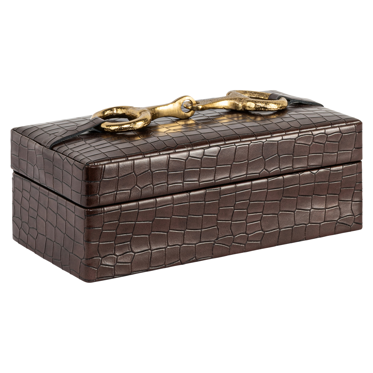 Richmond Interiors Opbergdoos Rex dark brown small