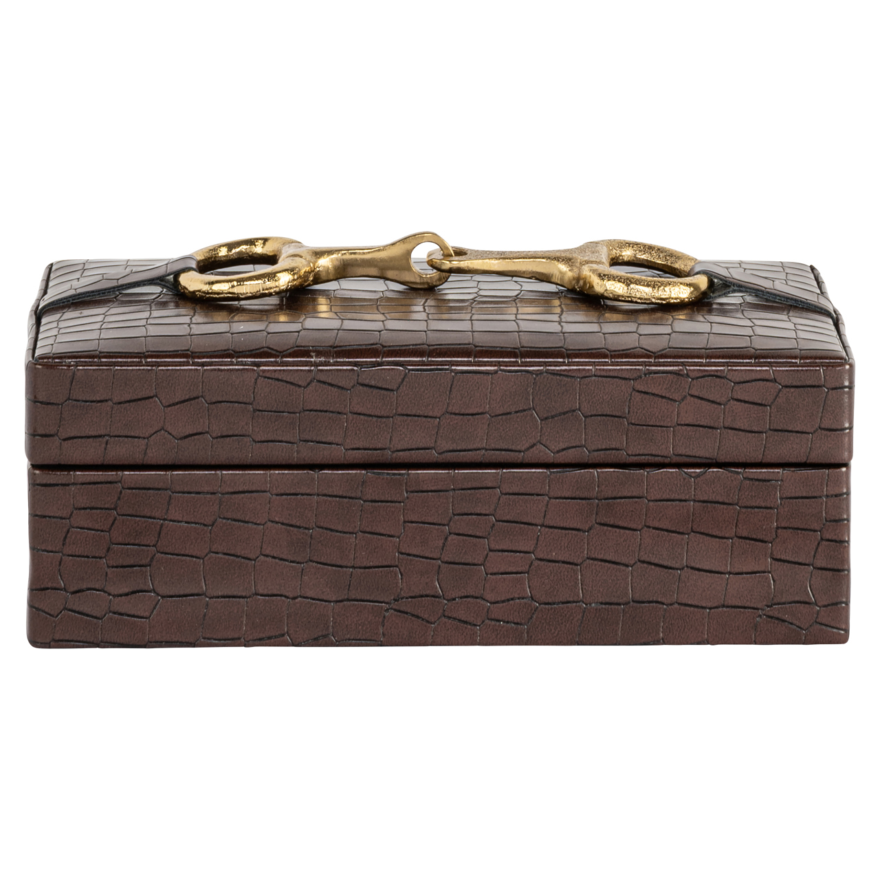 Richmond Interiors Opbergdoos Rex dark brown small