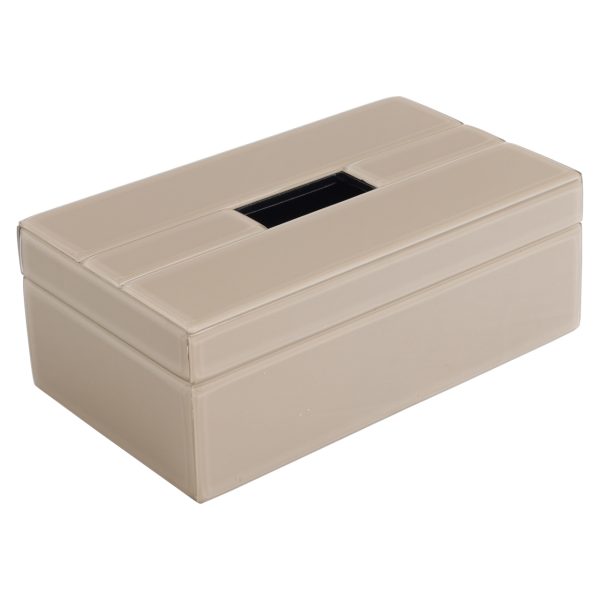Richmond Interiors Decoratief object Viper taupe tissue box