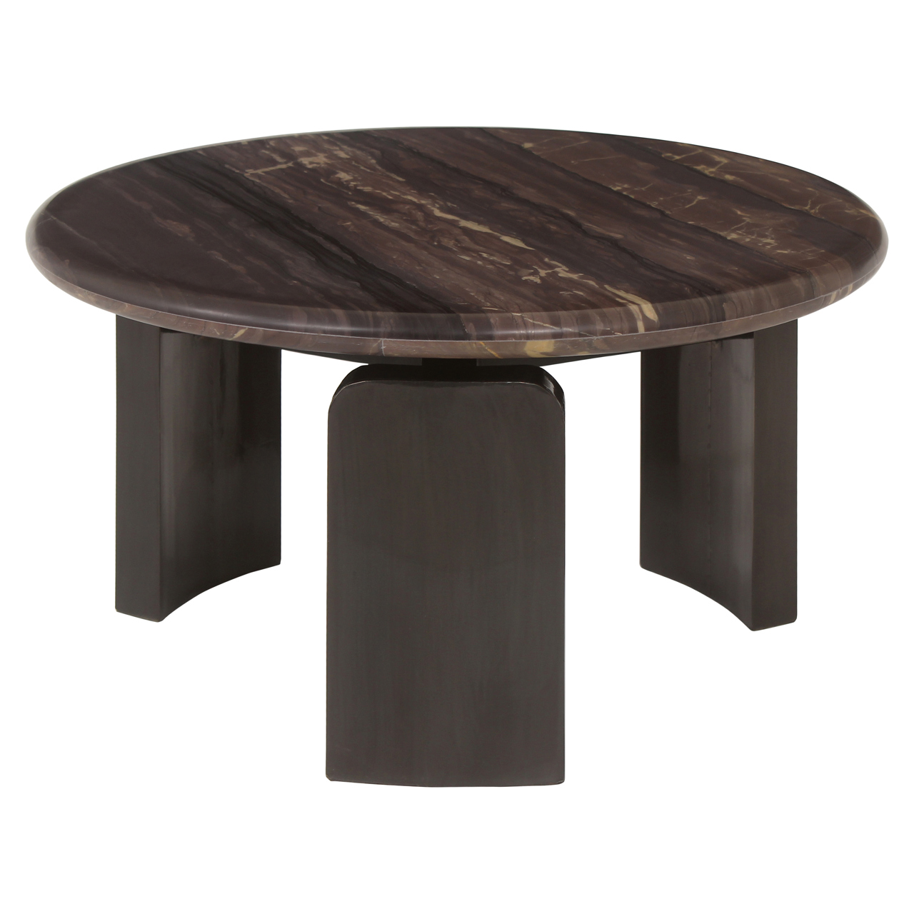 Richmond Interiors Salontafel Menton burgundy (Set of 2)