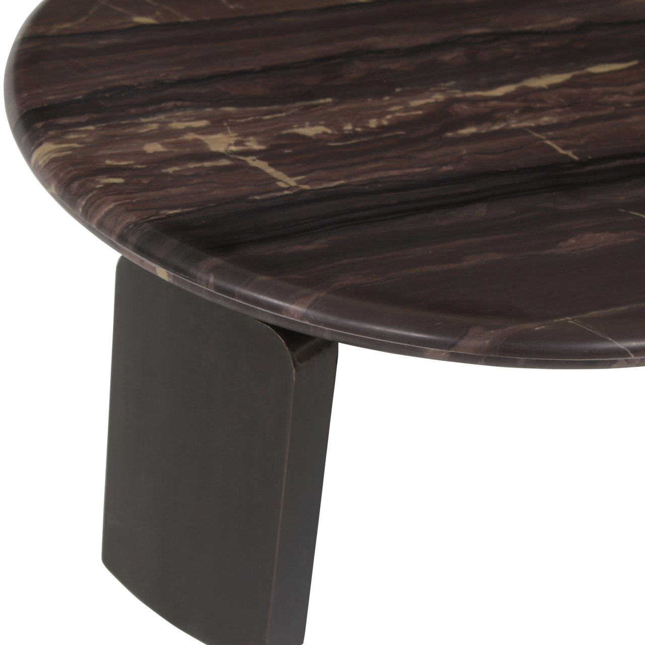 Richmond Interiors Salontafel Menton burgundy (Set of 2)