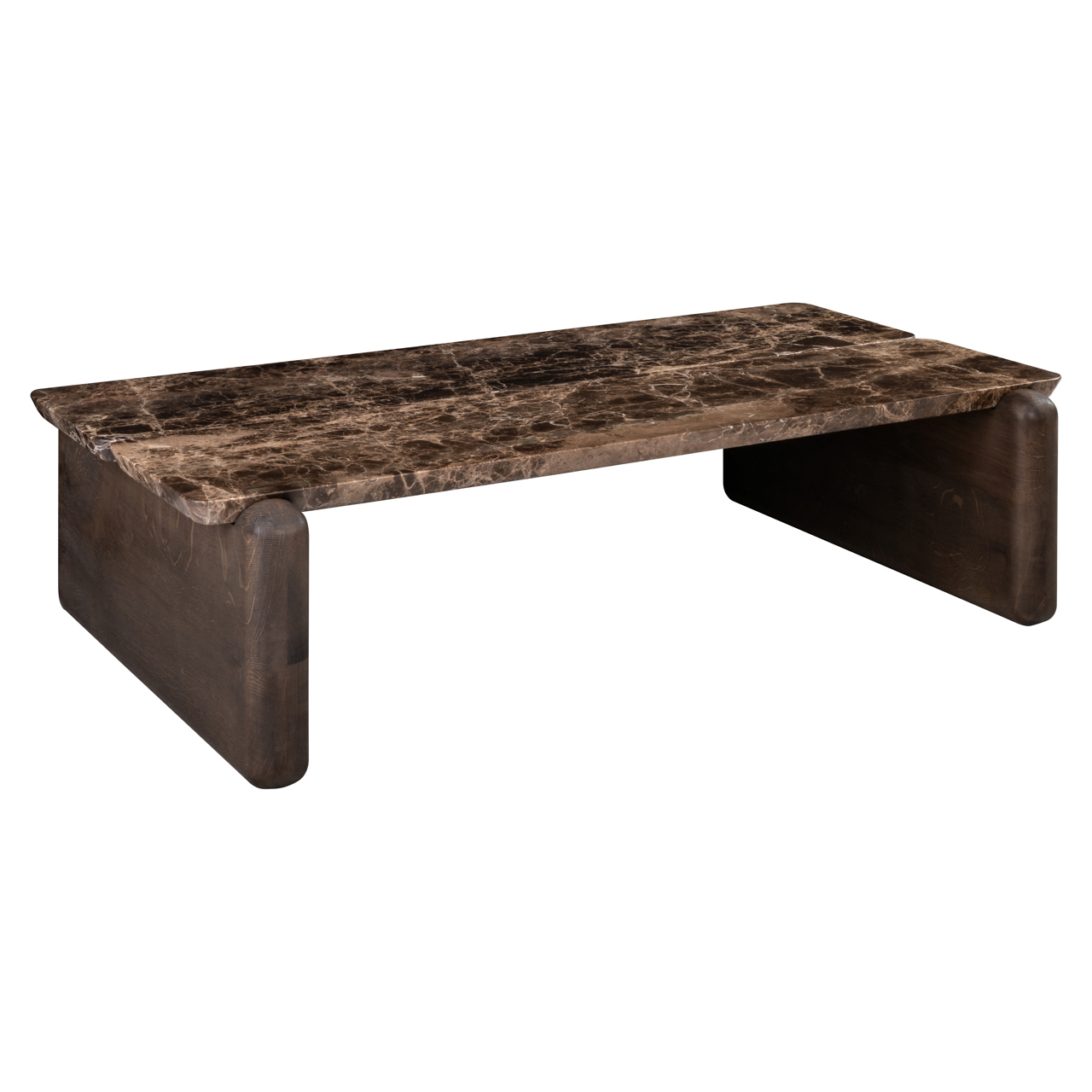 Richmond Interiors Salontafel Lagrasse dark brown