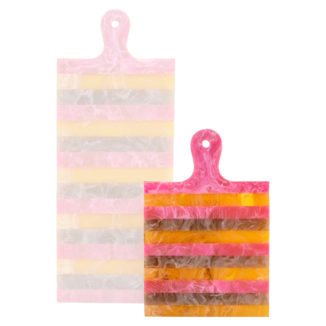 Richmond Interiors Dienblad Cindy pink/orange - serving board small