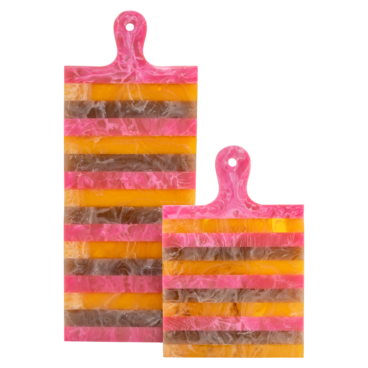 Richmond Interiors Dienblad Cindy pink/orange - serving board small