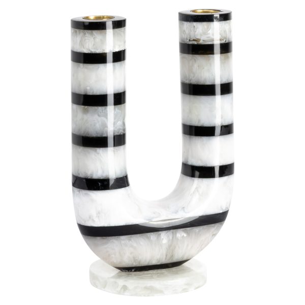 Richmond Interiors Kandelaar River black/white