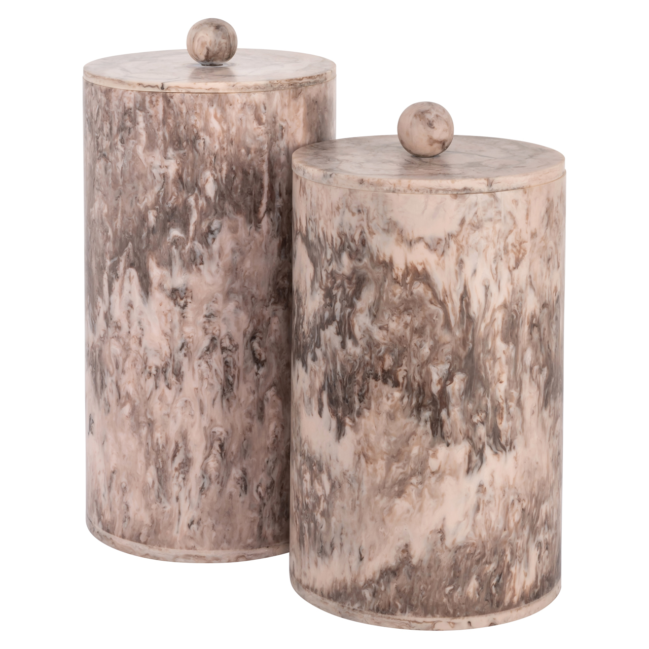 Richmond Interiors Opbergdoos Rosaline chocolat brown storage jar large