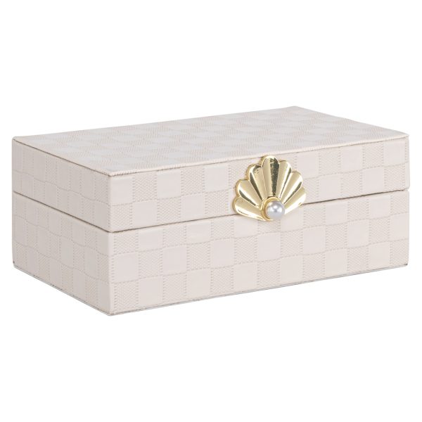 Richmond Interiors Opbergdoos Bless ivory small