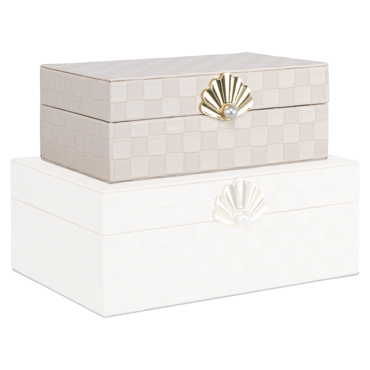 Richmond Interiors Opbergdoos Bless ivory small
